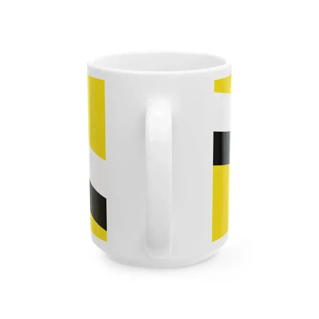 Flag of Brunei from 1906 to 1959 (Brunei) White Coffee Mug - Go Mug Yourself
