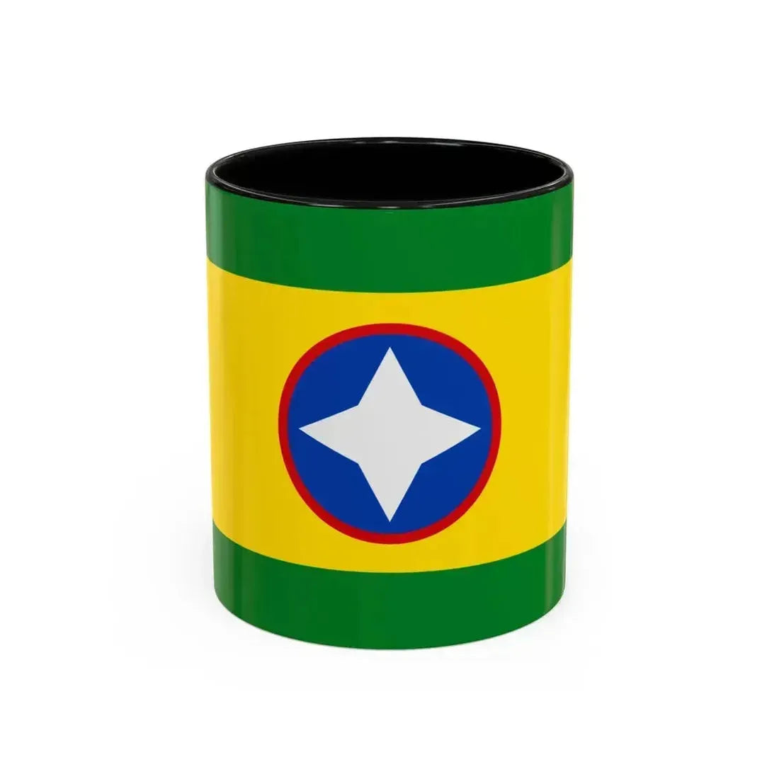 Flag of Bucaramanga Santander Colombia - Accent Coffee Mug 11oz Black - Go Mug Yourself