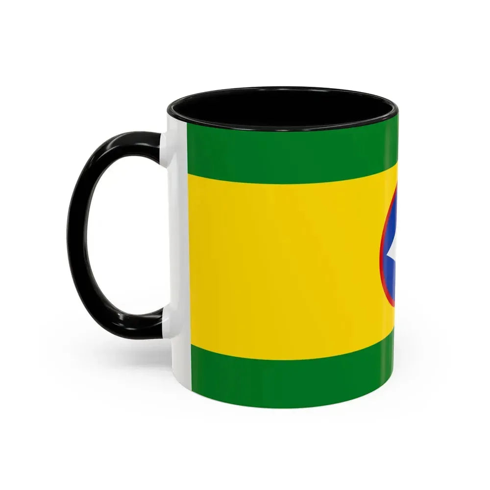 Flag of Bucaramanga Santander Colombia - Accent Coffee Mug - Go Mug Yourself