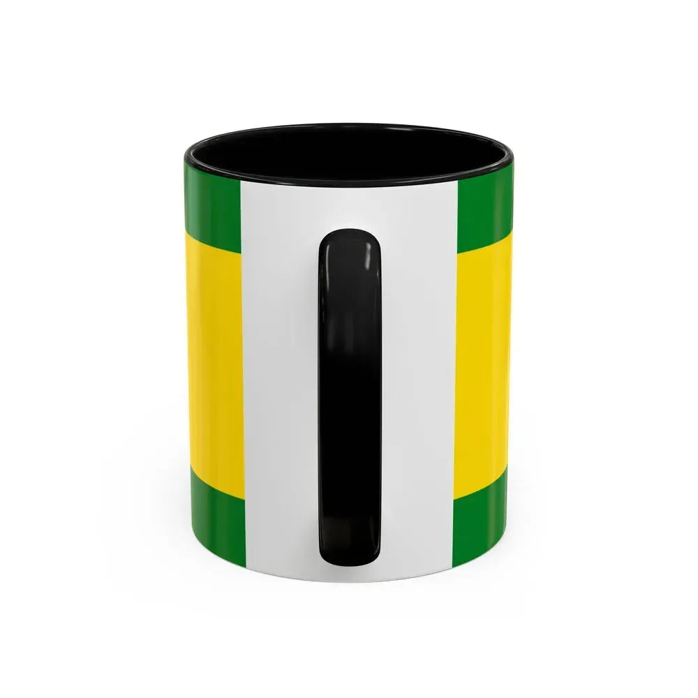 Flag of Bucaramanga Santander Colombia - Accent Coffee Mug - Go Mug Yourself