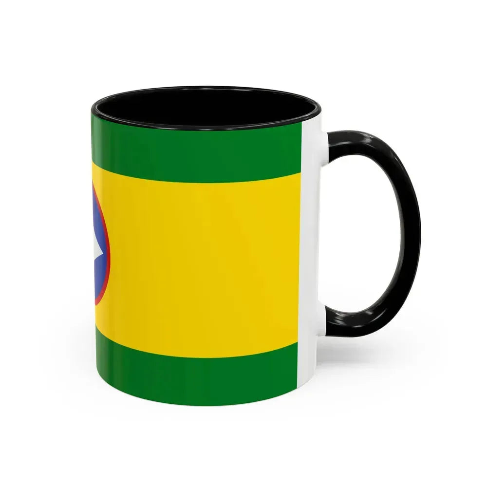 Flag of Bucaramanga Santander Colombia - Accent Coffee Mug - Go Mug Yourself