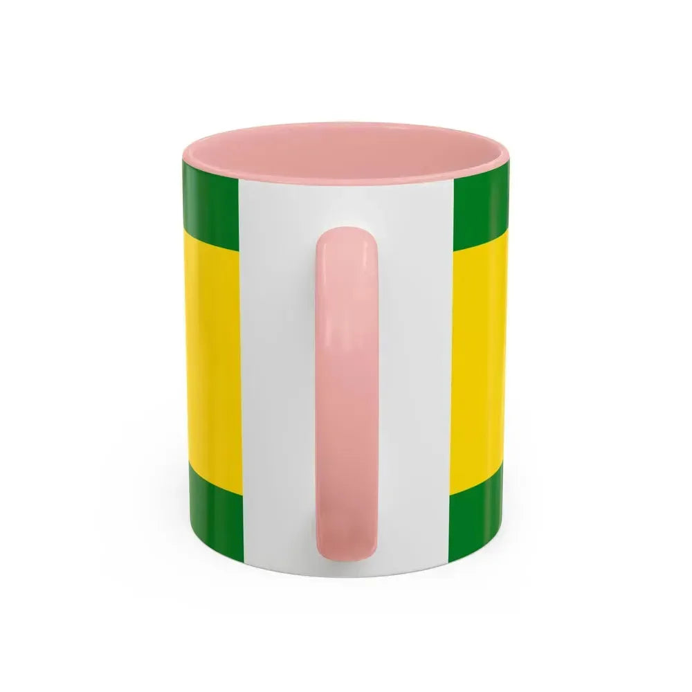 Flag of Bucaramanga Santander Colombia - Accent Coffee Mug - Go Mug Yourself