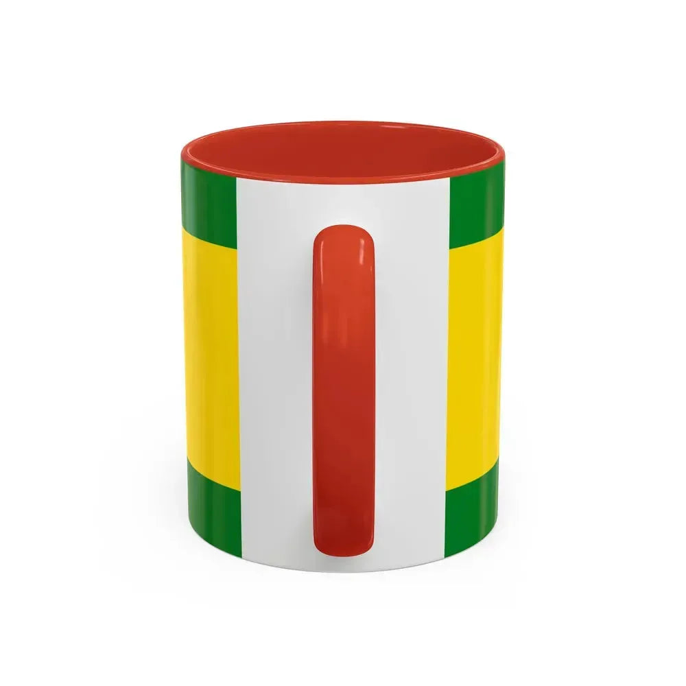 Flag of Bucaramanga Santander Colombia - Accent Coffee Mug - Go Mug Yourself