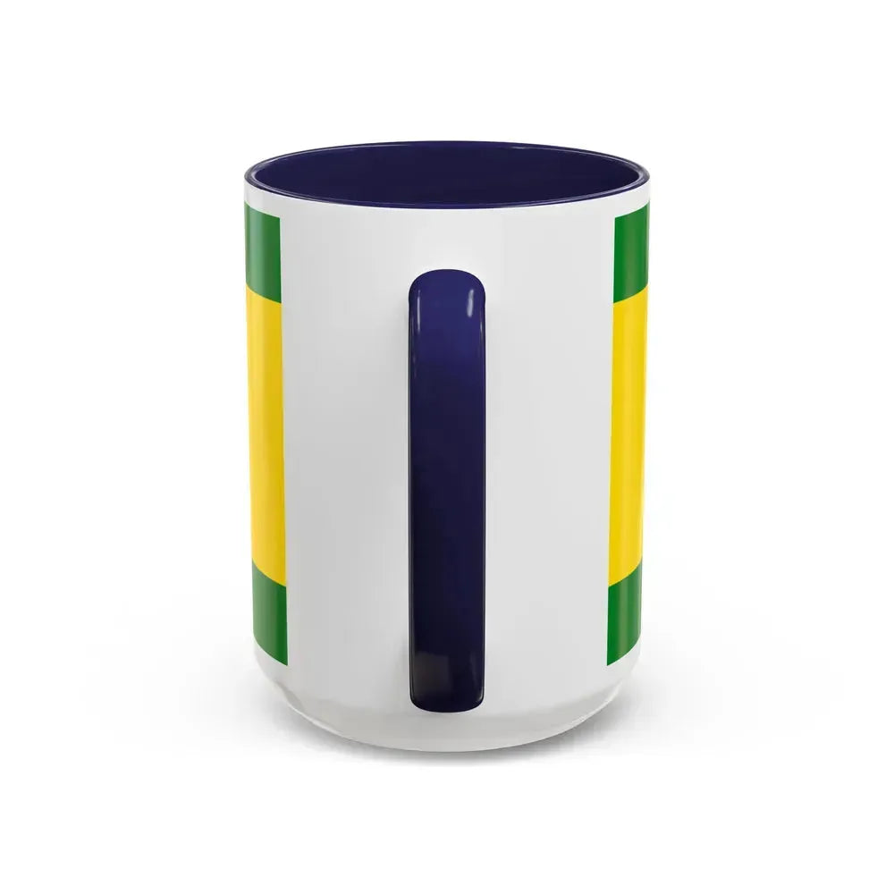 Flag of Bucaramanga Santander Colombia - Accent Coffee Mug - Go Mug Yourself
