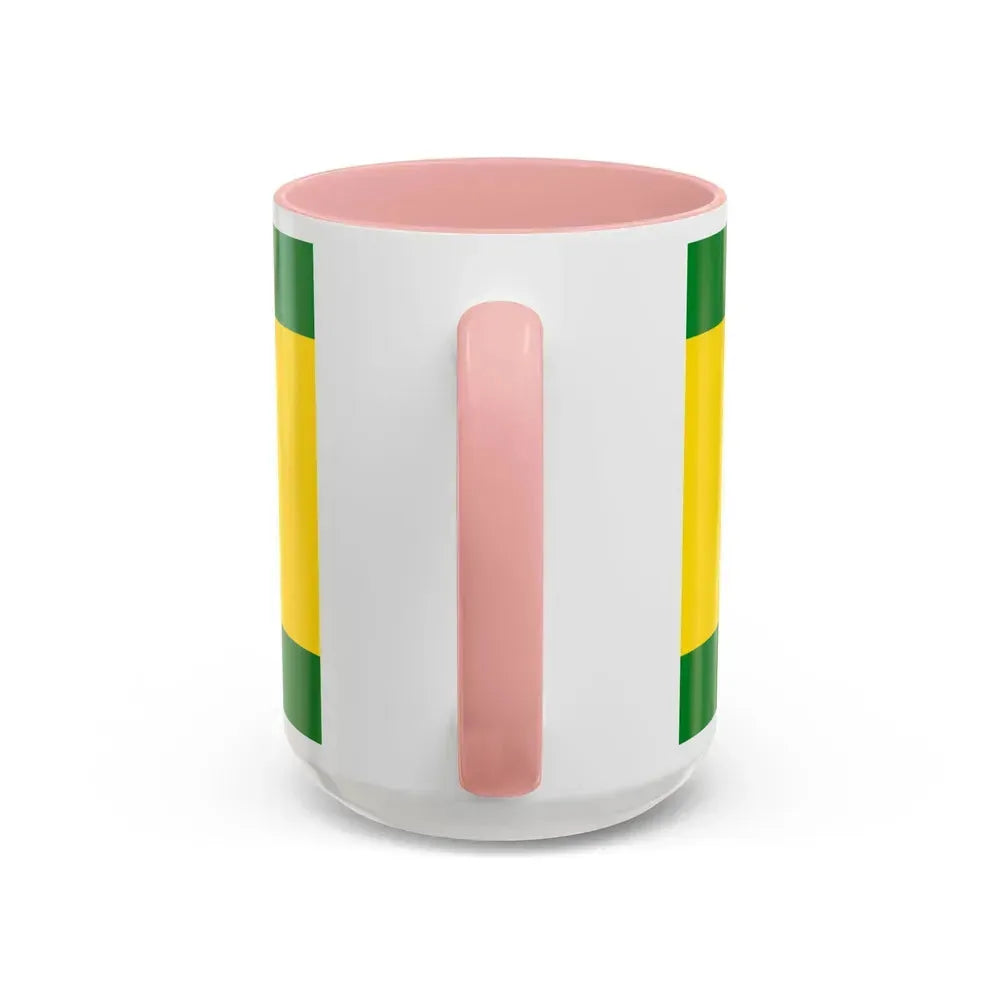 Flag of Bucaramanga Santander Colombia - Accent Coffee Mug - Go Mug Yourself