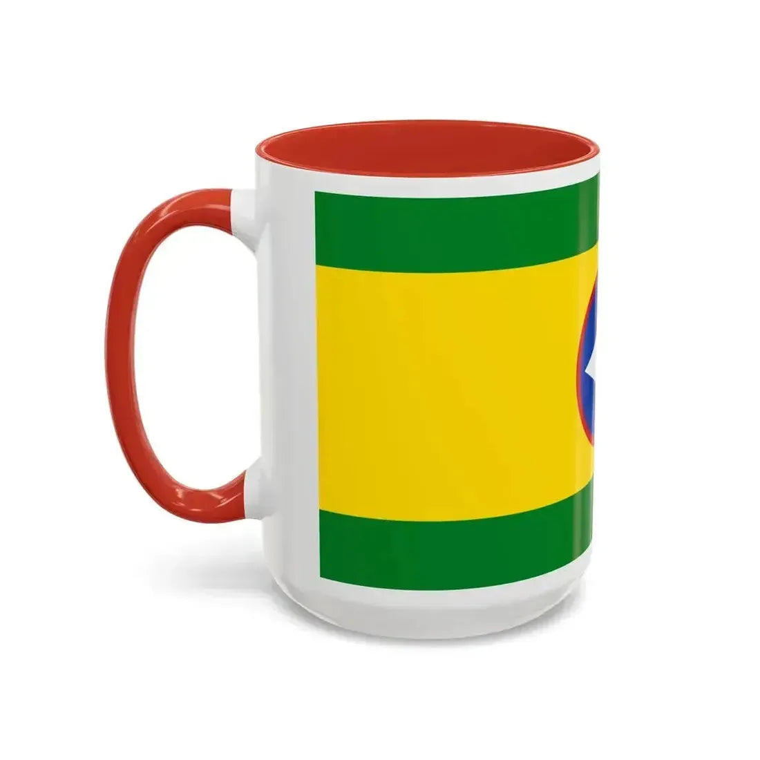 Flag of Bucaramanga Santander Colombia - Accent Coffee Mug - Go Mug Yourself