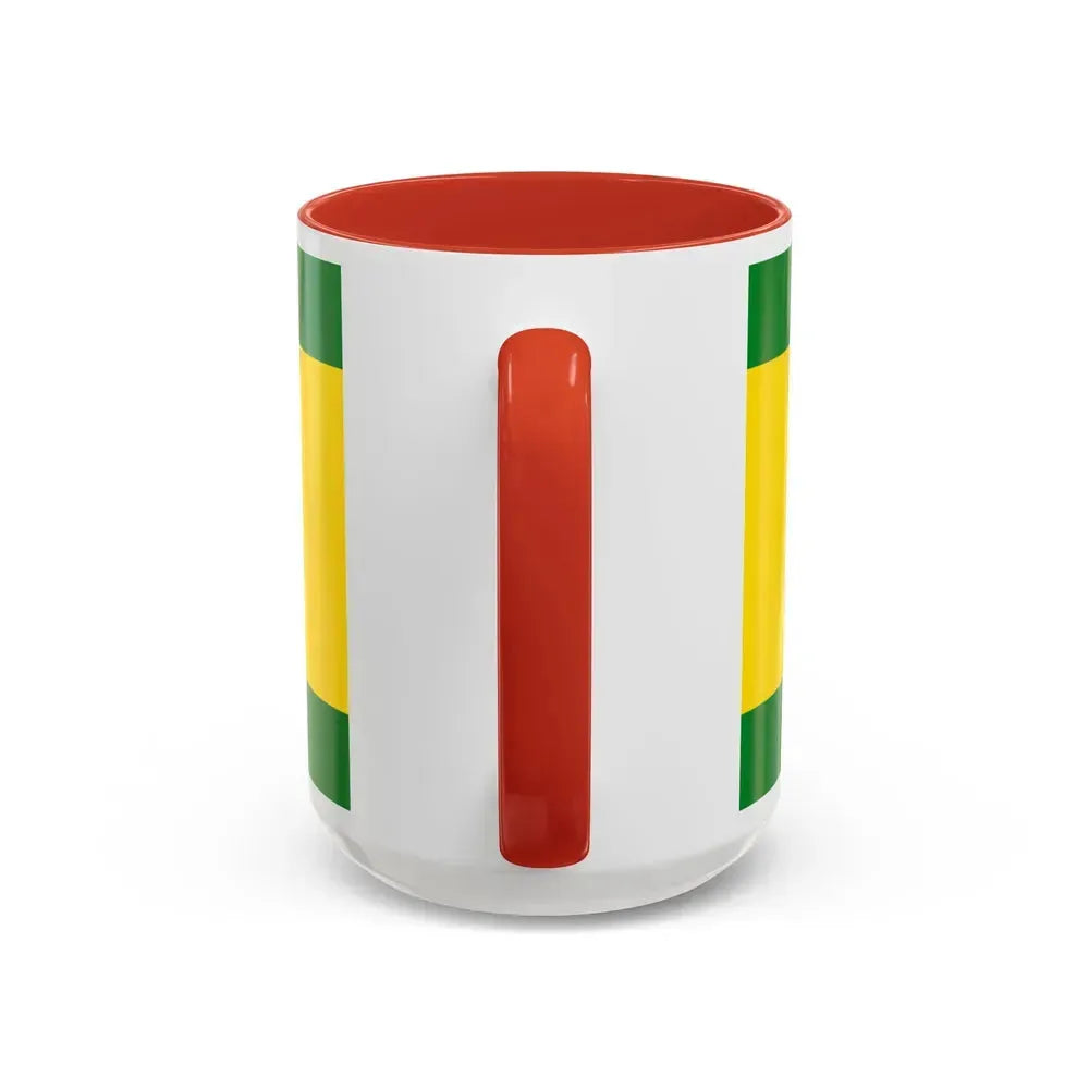Flag of Bucaramanga Santander Colombia - Accent Coffee Mug - Go Mug Yourself