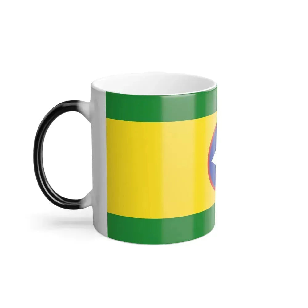 Flag of Bucaramanga Santander Colombia - Color Changing Coffee Mug - Go Mug Yourself
