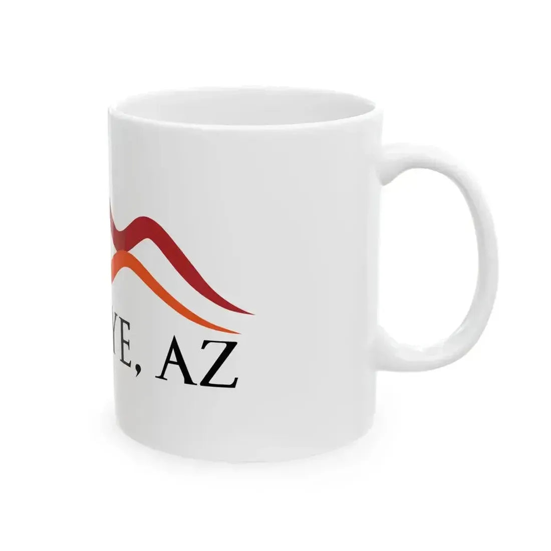 Flag of Buckeye Arizona (United States) White Coffee Mug - Go Mug Yourself
