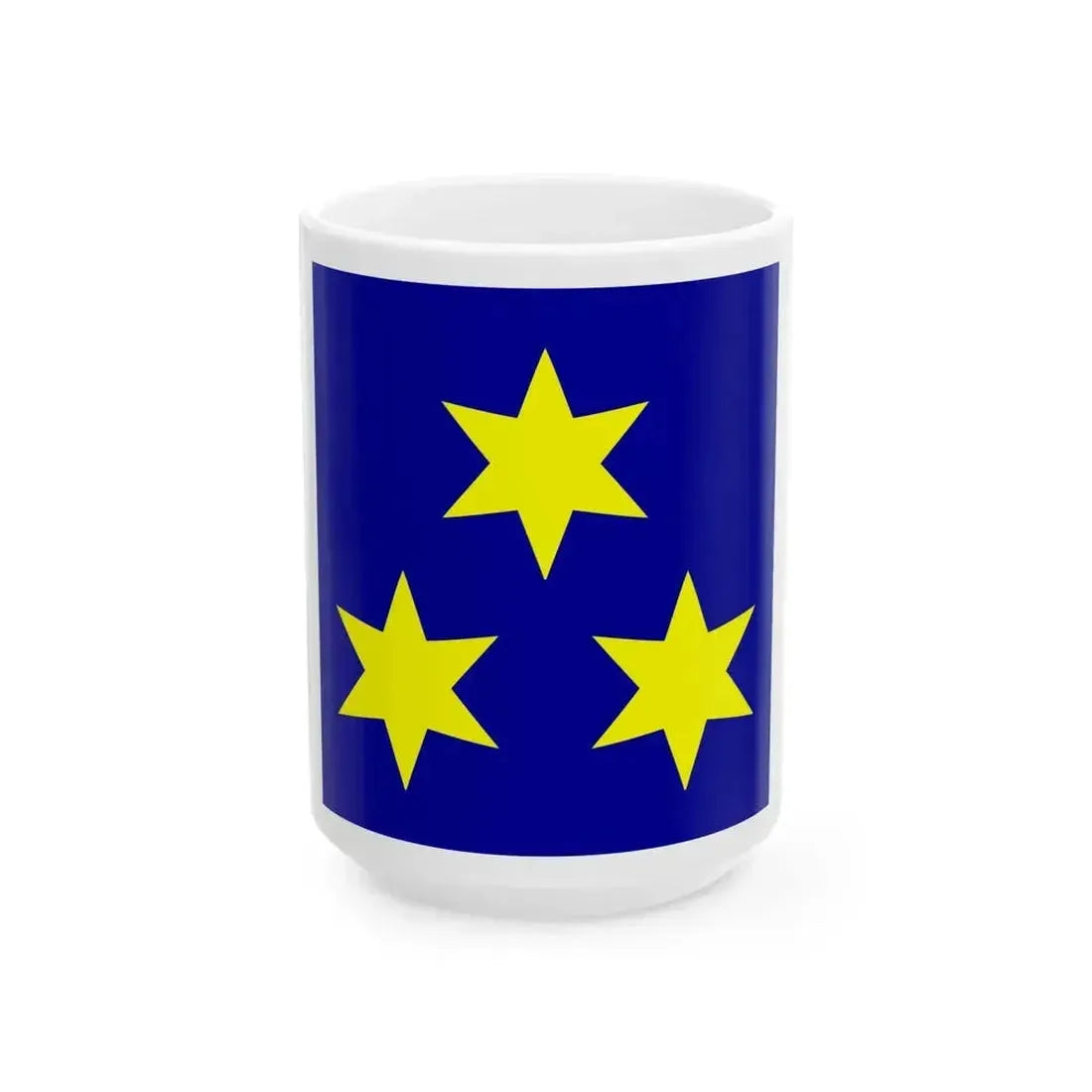 Flag of Budva Montenegro (Montenegro) White Coffee Mug 15oz - Go Mug Yourself