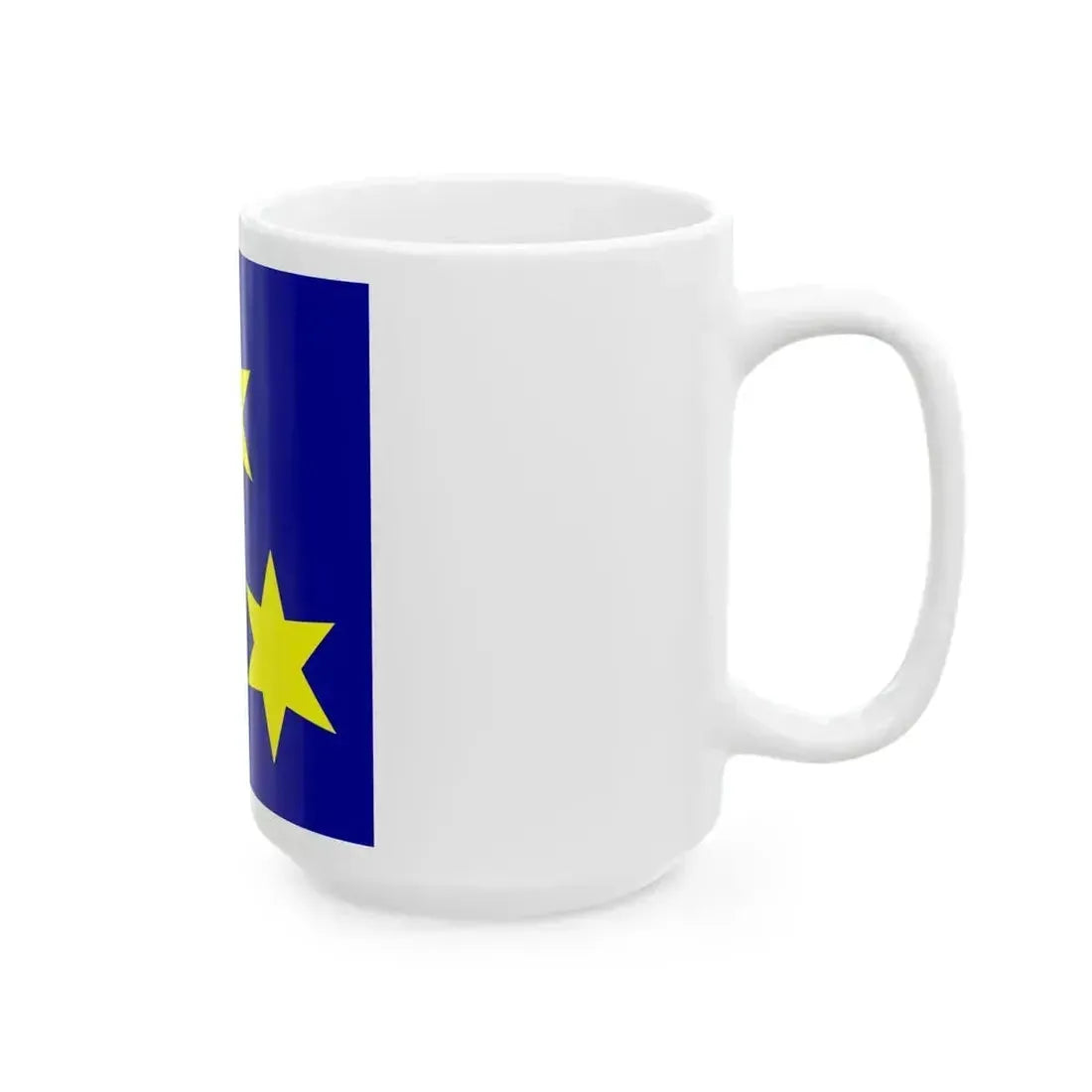 Flag of Budva Montenegro (Montenegro) White Coffee Mug - Go Mug Yourself