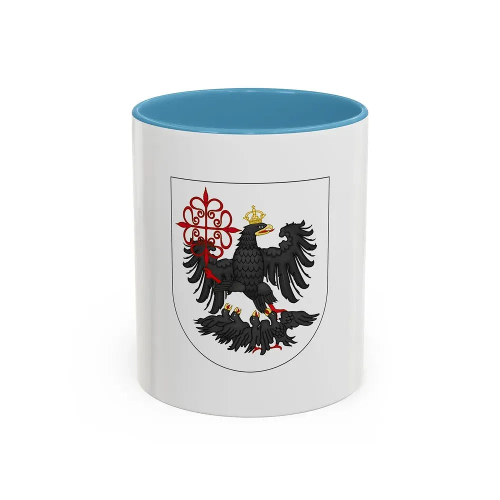 Flag of Buenos Aires City Argentina - Accent Coffee Mug 11oz Light Blue - Go Mug Yourself