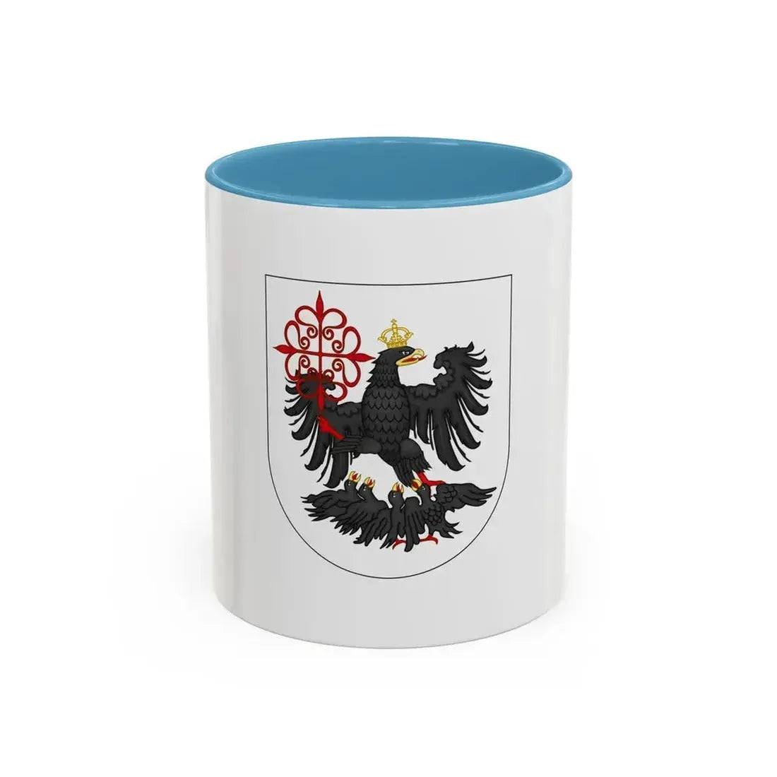 Flag of Buenos Aires City Argentina - Accent Coffee Mug 11oz Light Blue - Go Mug Yourself