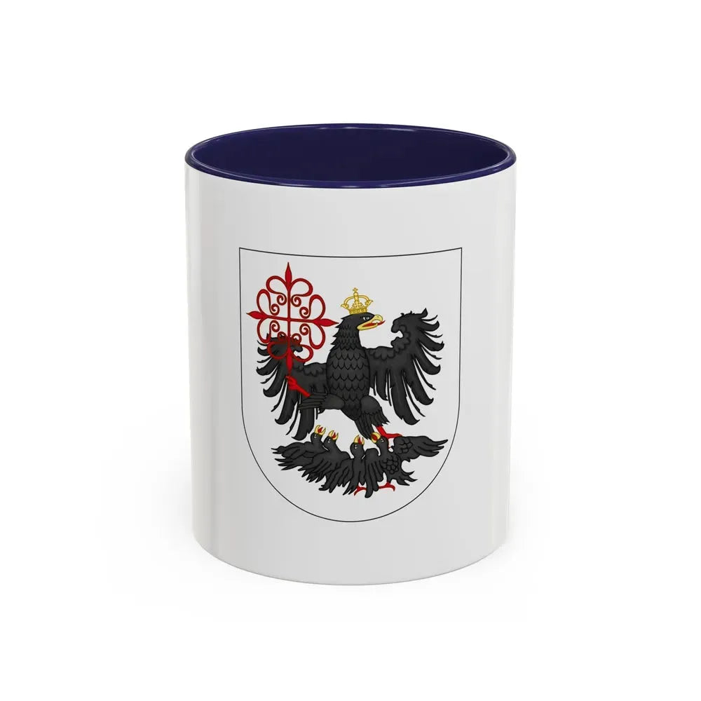 Flag of Buenos Aires City Argentina - Accent Coffee Mug 11oz Navy - Go Mug Yourself