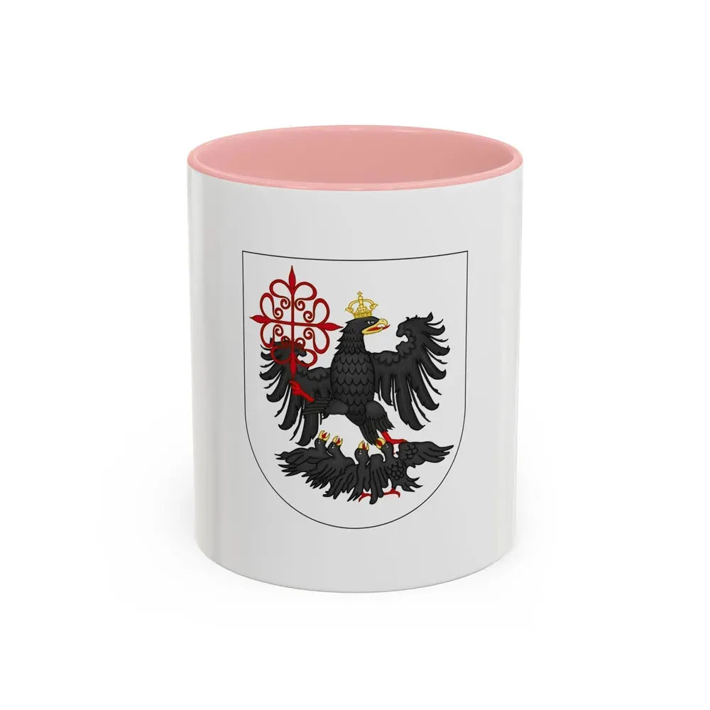 Flag of Buenos Aires City Argentina - Accent Coffee Mug 11oz Pink - Go Mug Yourself