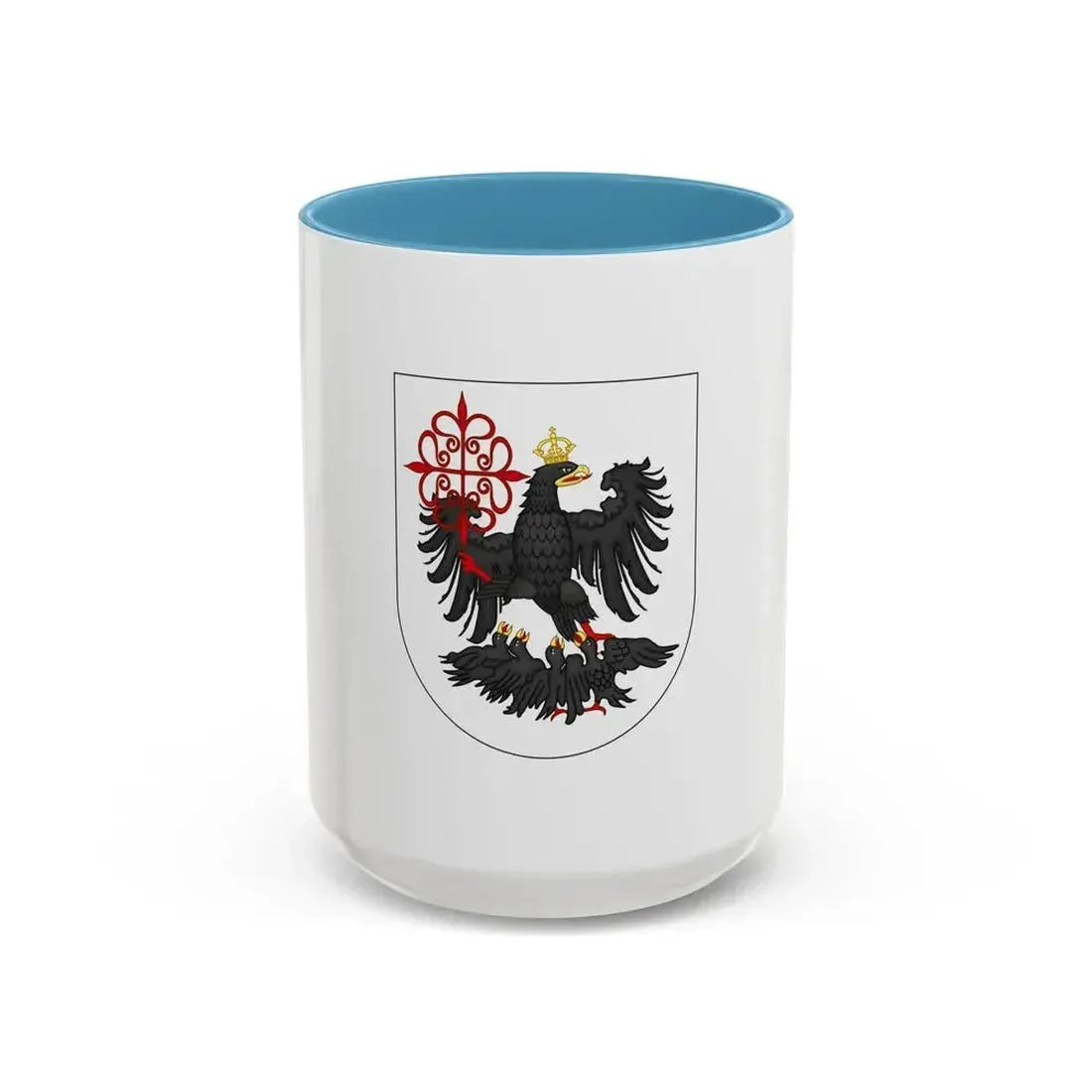 Flag of Buenos Aires City Argentina - Accent Coffee Mug 15oz Light Blue - Go Mug Yourself
