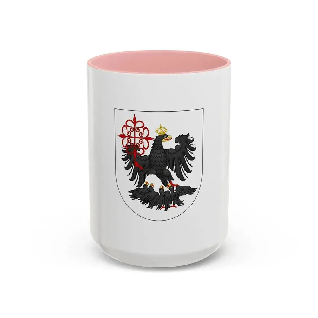 Flag of Buenos Aires City Argentina - Accent Coffee Mug 15oz Pink - Go Mug Yourself