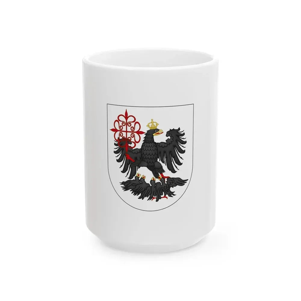 Flag of Buenos Aires City Argentina - White Coffee Mug 15oz - Go Mug Yourself