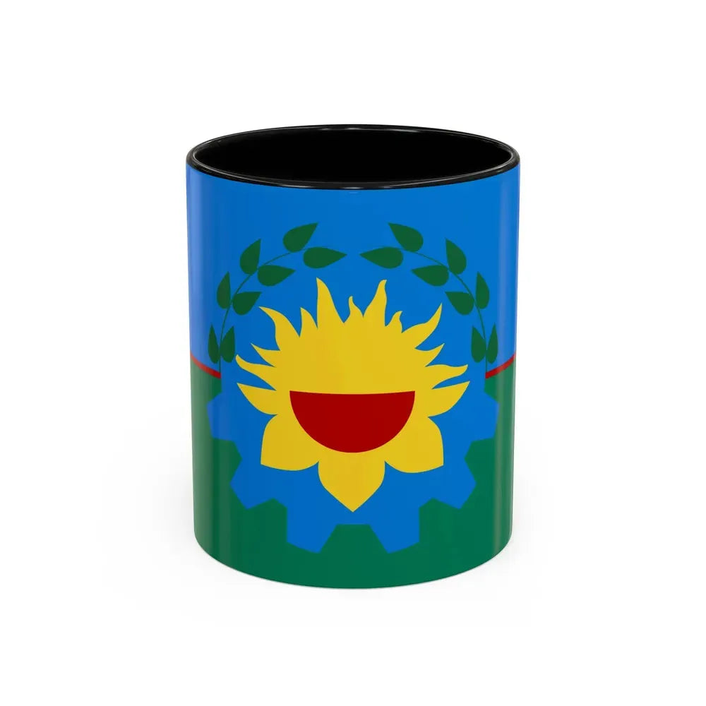 Flag of Buenos Aires Province Argentina - Accent Coffee Mug 11oz Black - Go Mug Yourself
