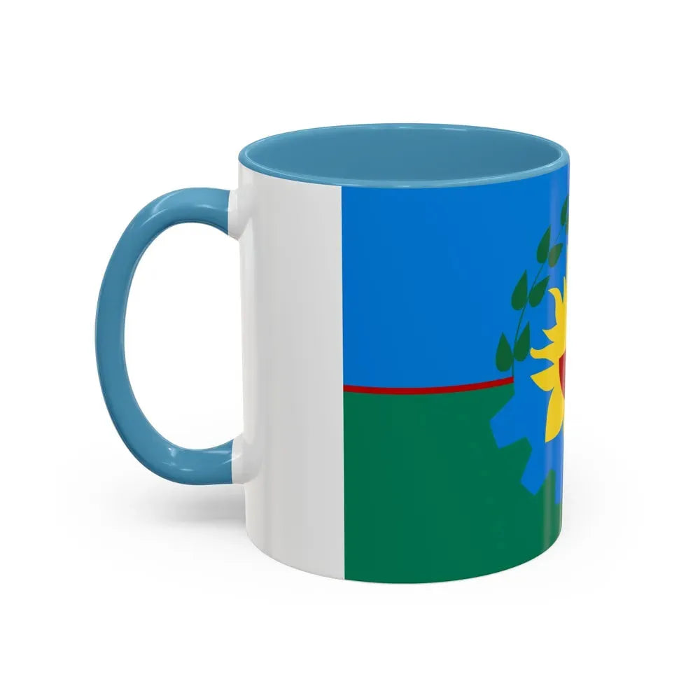 Flag of Buenos Aires Province Argentina - Accent Coffee Mug - Go Mug Yourself
