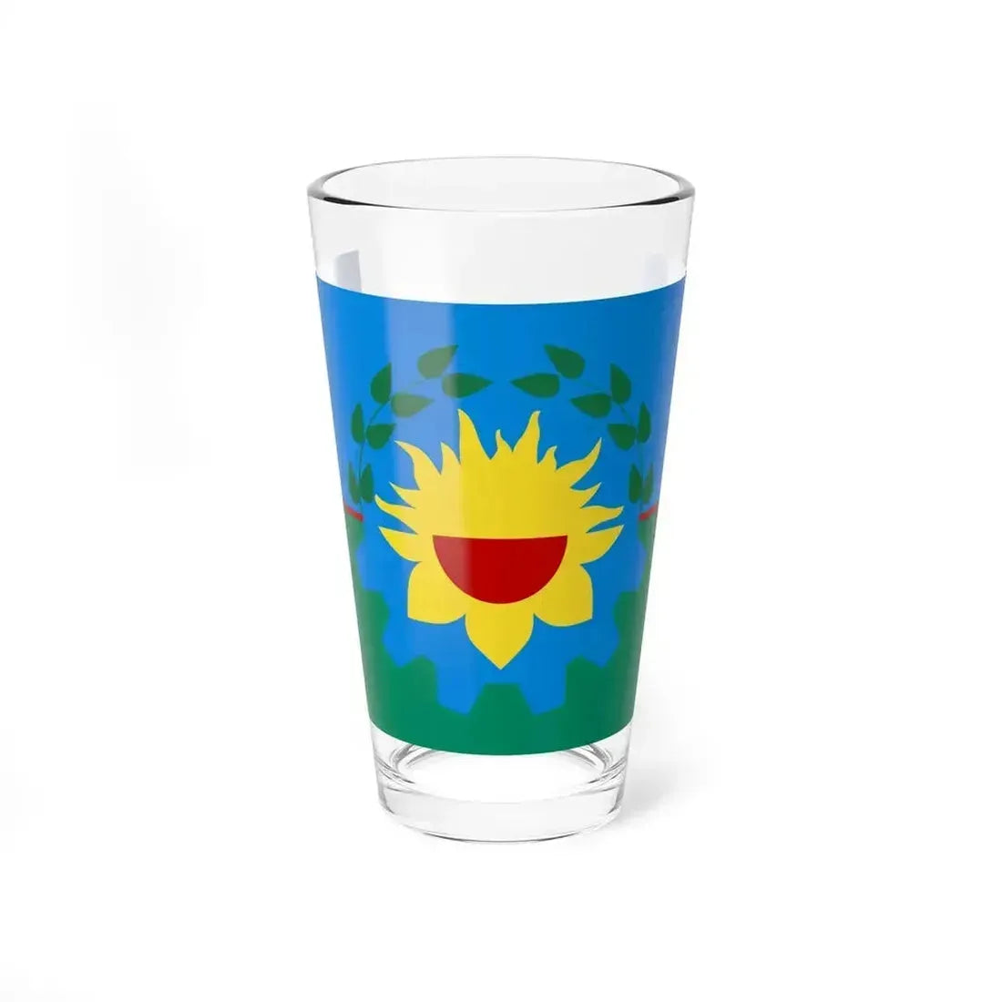 Flag of Buenos Aires Province Argentina - Pint Glass 16oz 16oz - Go Mug Yourself
