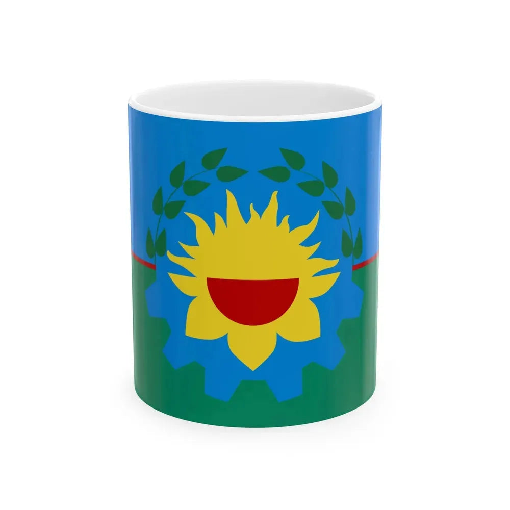 Flag of Buenos Aires Province Argentina - White Coffee Mug 11oz - Go Mug Yourself