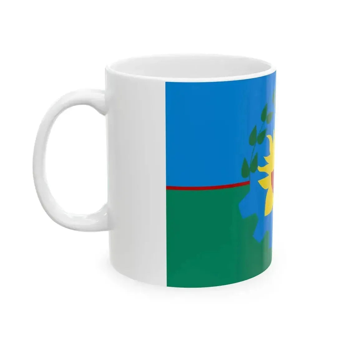 Flag of Buenos Aires Province Argentina - White Coffee Mug - Go Mug Yourself