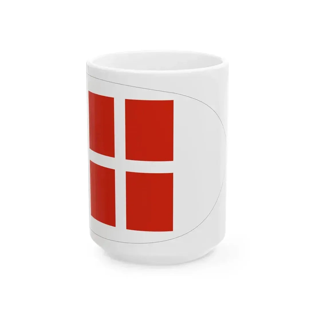 Flag of Bulgaria 14th century (Bulgaria) White Coffee Mug 15oz - Go Mug Yourself