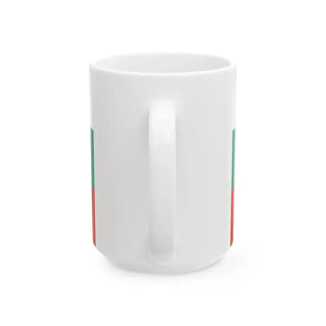 Flag of Bulgaria 1971-1990 3-2 (Bulgaria) White Coffee Mug - Go Mug Yourself