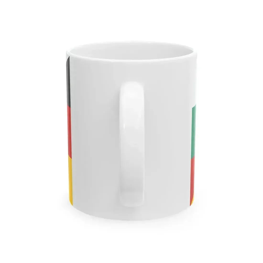 Flag of Bulgaria and Germany (Bulgaria) White Coffee Mug - Go Mug Yourself
