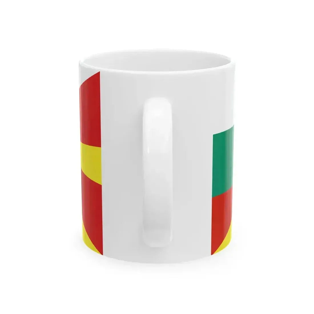 Flag of Bulgaria and North Macedonia (Bulgaria) White Coffee Mug - Go Mug Yourself