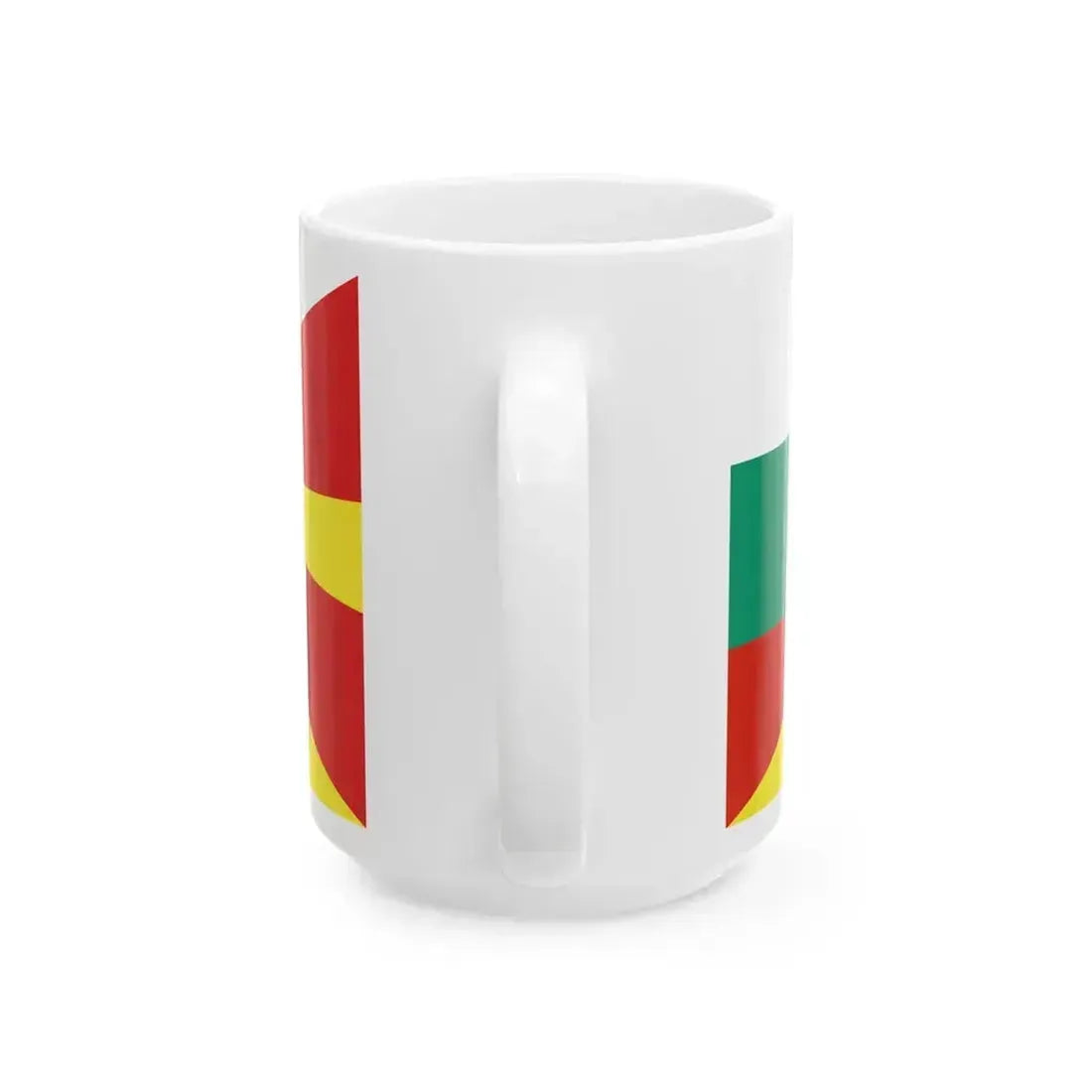 Flag of Bulgaria and North Macedonia (Bulgaria) White Coffee Mug - Go Mug Yourself
