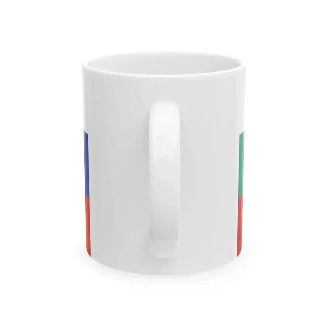 Flag of Bulgaria and Russia (Bulgaria) White Coffee Mug - Go Mug Yourself