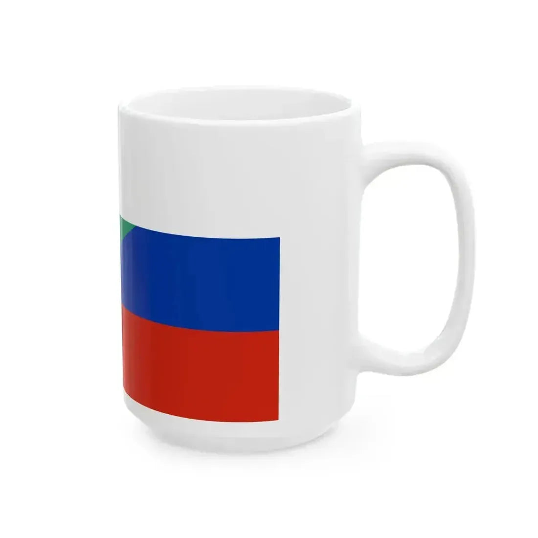 Flag of Bulgaria and Russia (Bulgaria) White Coffee Mug - Go Mug Yourself