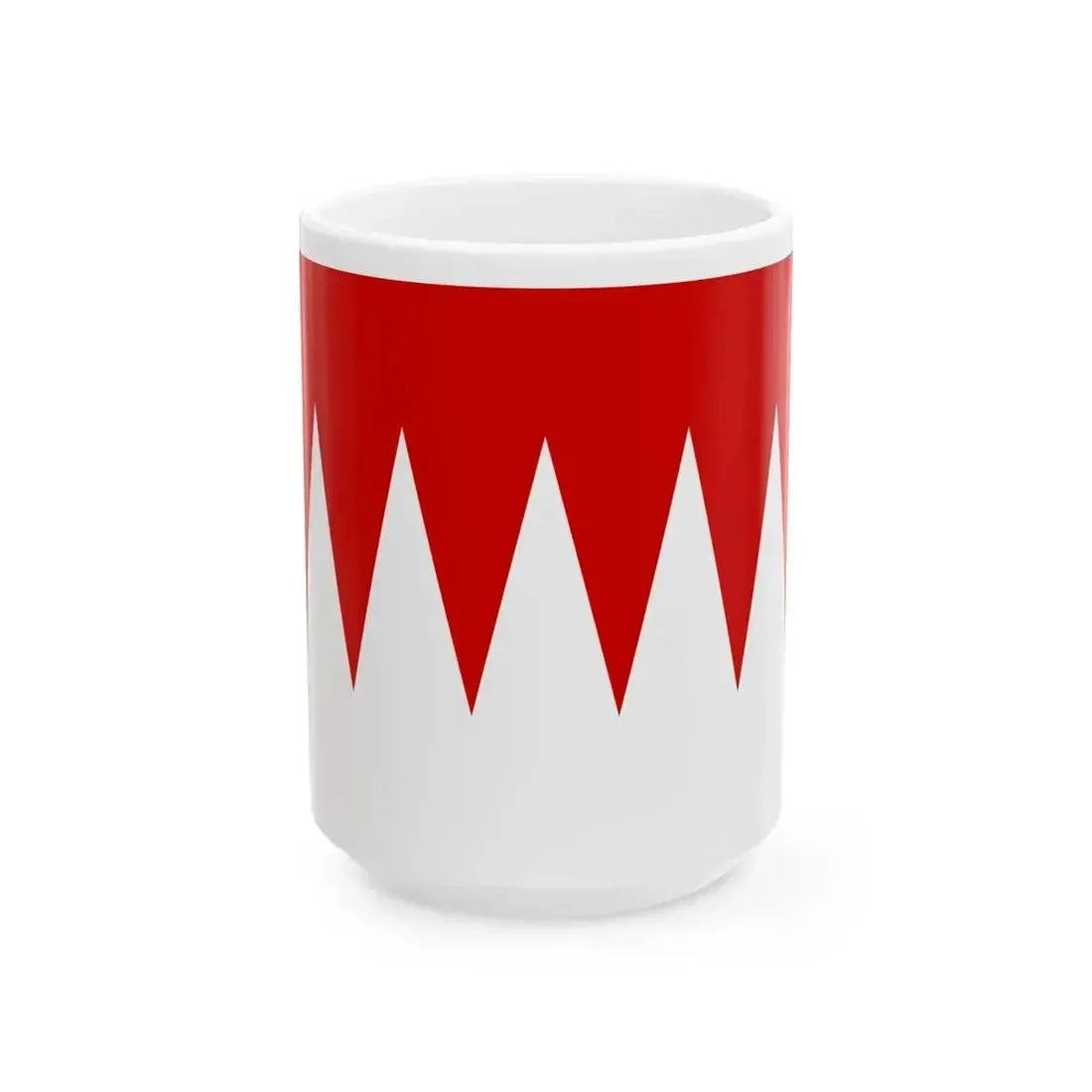 Flag of Burdinne (Belgium) White Coffee Mug 15oz - Go Mug Yourself