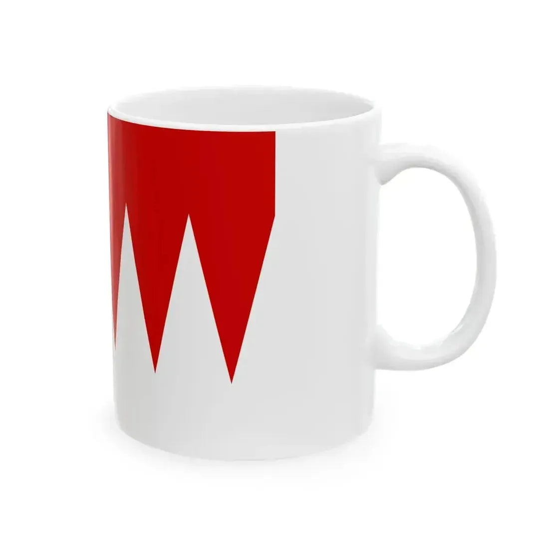 Flag of Burdinne (Belgium) White Coffee Mug - Go Mug Yourself