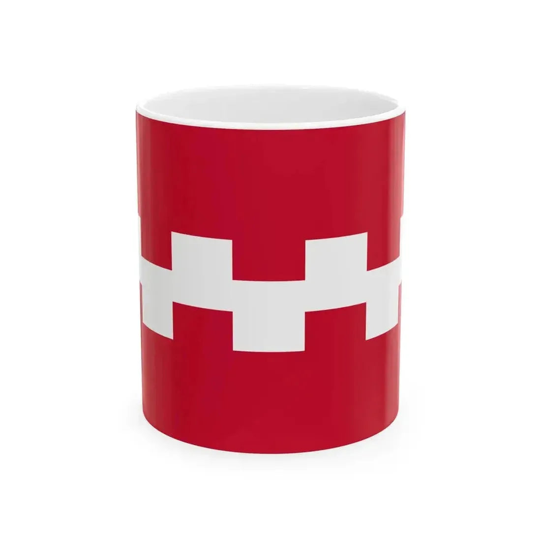 Flag of Buren (Netherlands) White Coffee Mug 11oz - Go Mug Yourself