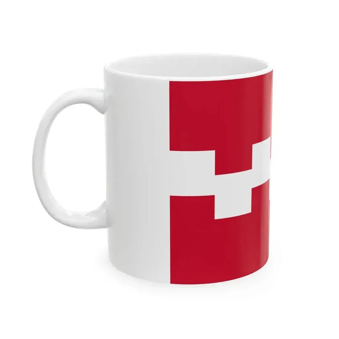 Flag of Buren (Netherlands) White Coffee Mug - Go Mug Yourself