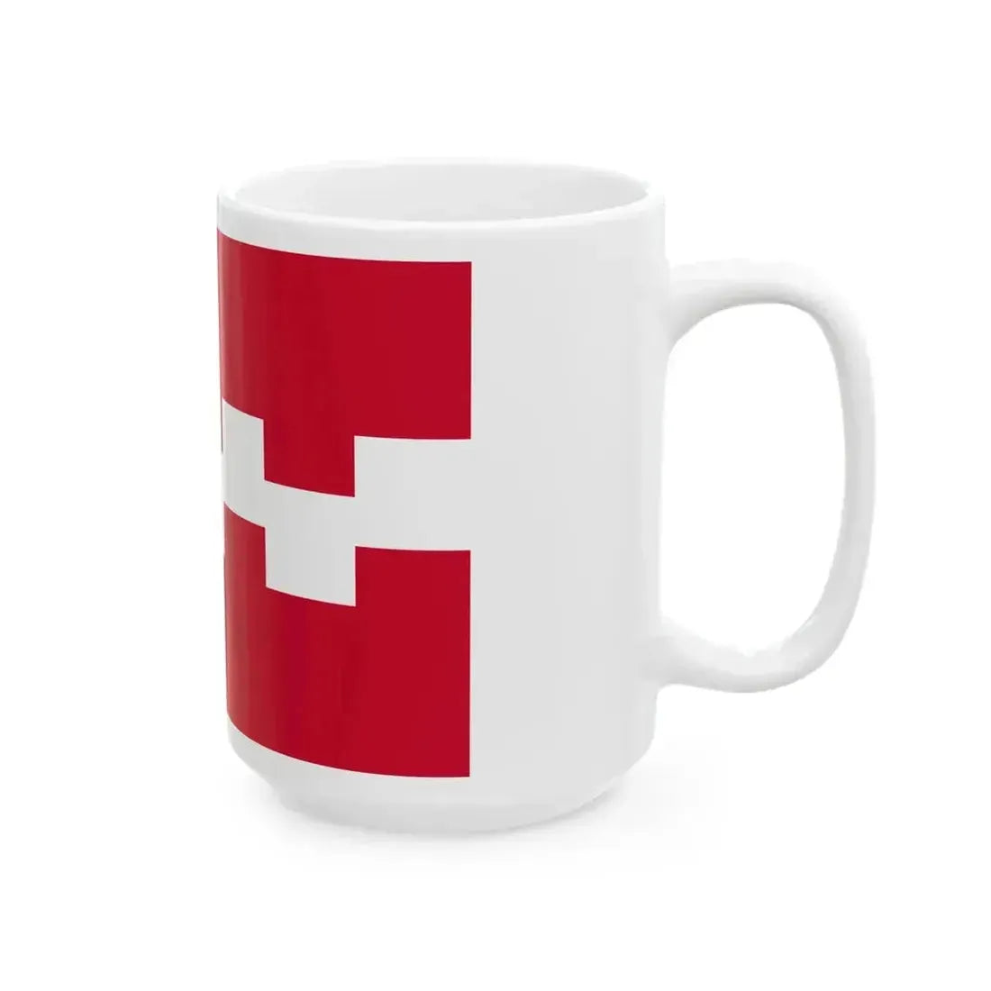 Flag of Buren (Netherlands) White Coffee Mug - Go Mug Yourself