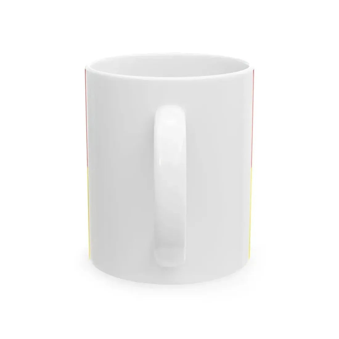 Flag of Burgenland state (Austria) White Coffee Mug - Go Mug Yourself