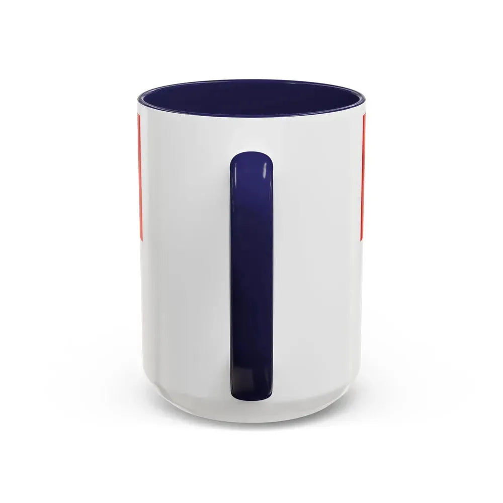 Flag of Burgenlandkreis Germany - Accent Coffee Mug - Go Mug Yourself