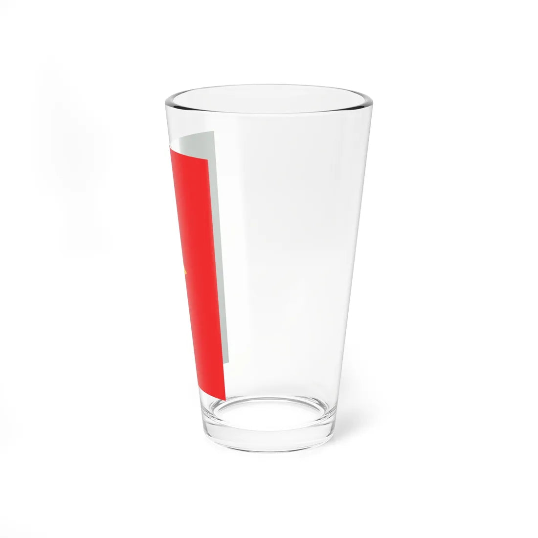 Flag of Burkina Faso vertical (Burkina Faso) Pint Glass 16oz - Go Mug Yourself
