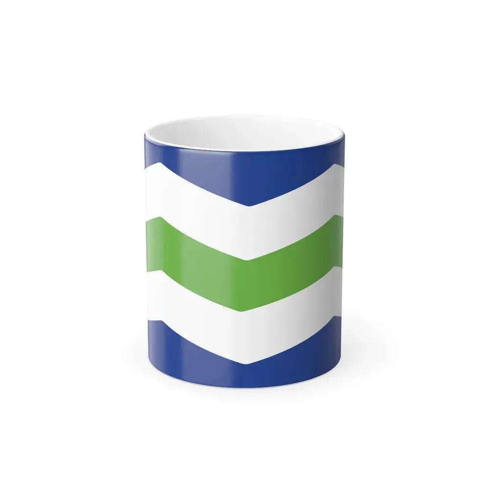 Flag of Burlington, Vermont - Color Changing Coffee Mug 11oz - Go Mug Yourself