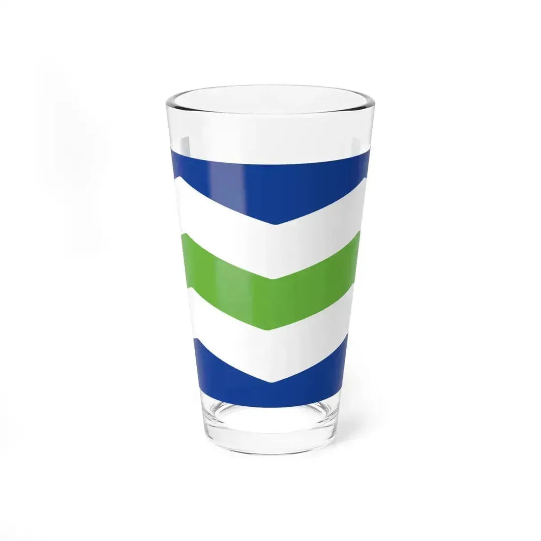 Flag of Burlington, Vermont - Pint Glass 16oz 16oz - Go Mug Yourself