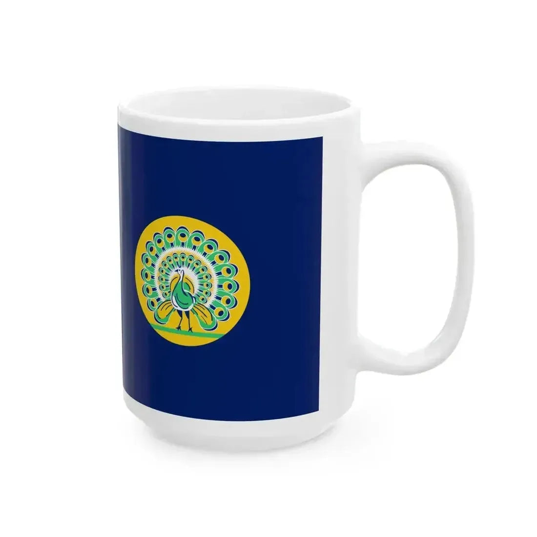 Flag of Burma 1939-1941 19451948 (Myanmar) White Coffee Mug - Go Mug Yourself
