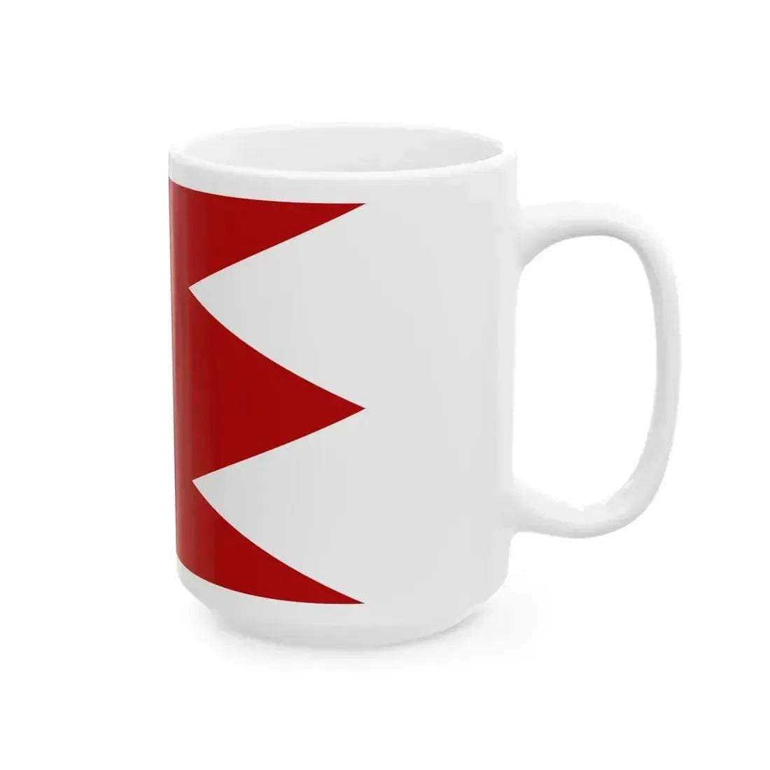 Flag of Burmese Royal Artillery 1853-1876 (Myanmar) White Coffee Mug - Go Mug Yourself