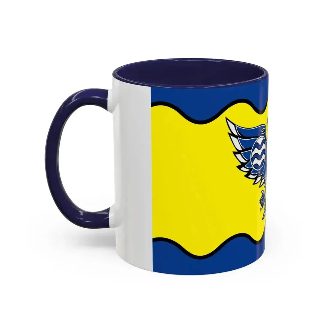 Flag of Burnaby BC Canada - Accent Coffee Mug - Go Mug Yourself