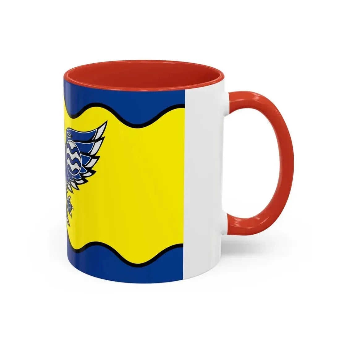 Flag of Burnaby BC Canada - Accent Coffee Mug - Go Mug Yourself