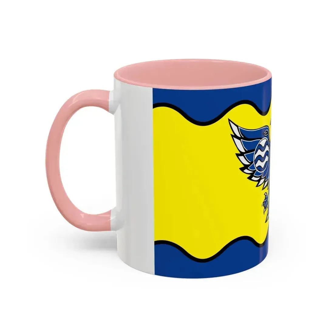 Flag of Burnaby BC Canada - Accent Coffee Mug - Go Mug Yourself