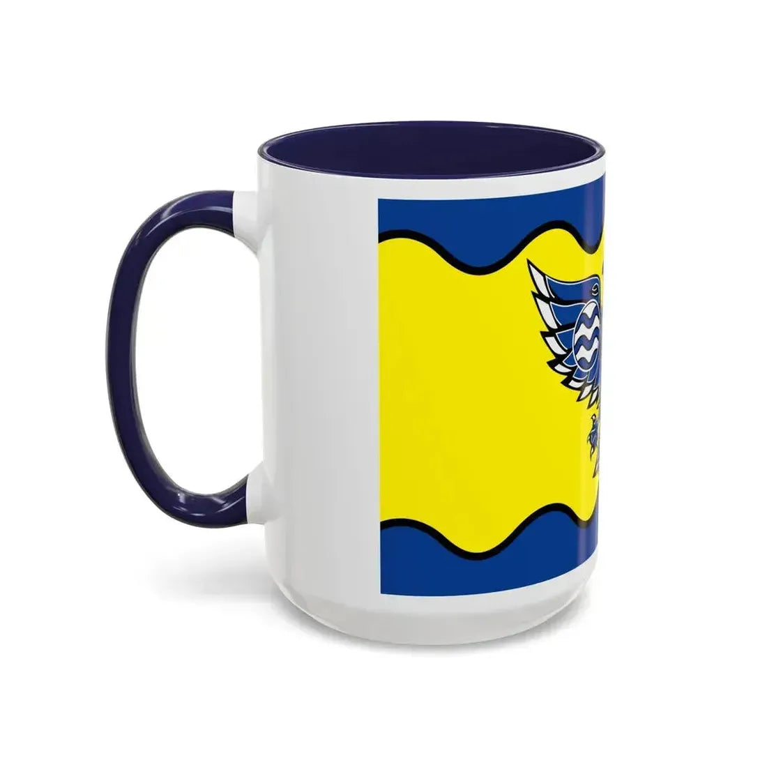 Flag of Burnaby BC Canada - Accent Coffee Mug - Go Mug Yourself